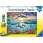 Puzzle Paradisul Delfinilor, 300 Piese Ravensburger - 2